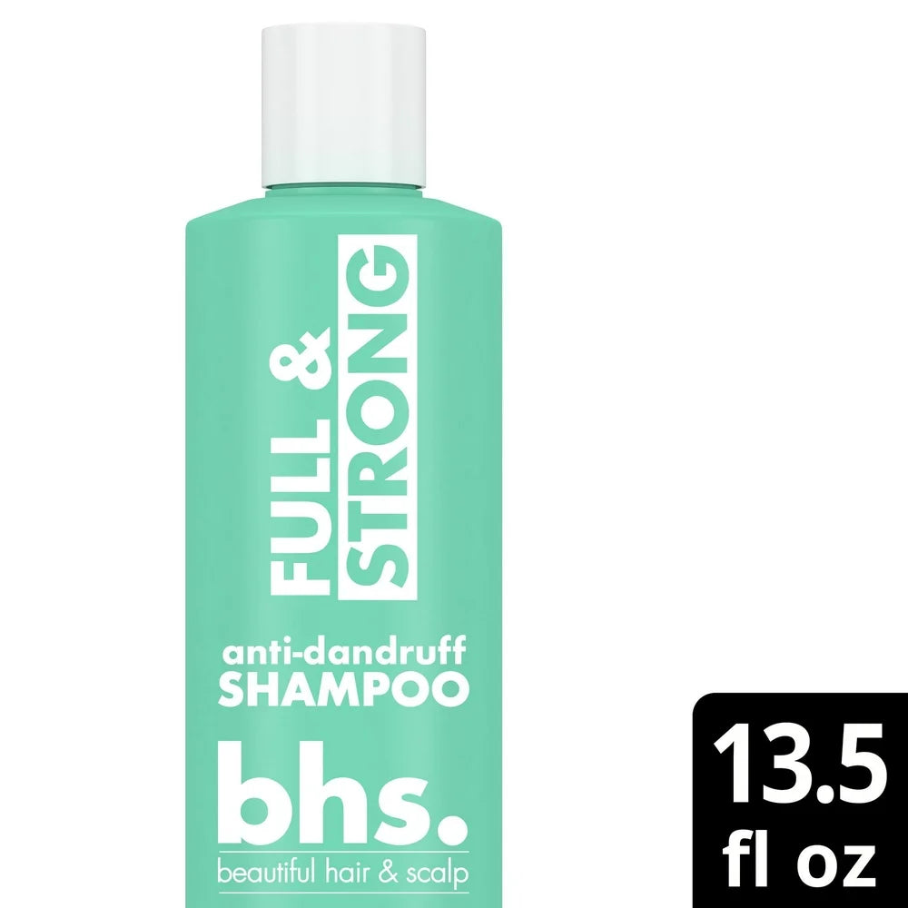 Full and Strong Anti-Dandruff Daily Shampoo with Biotin, 13.5 Fl Oz