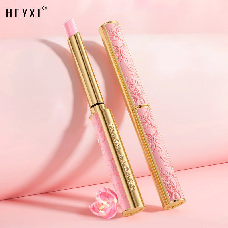 Honey Peach Magic Color Lipstick Temperature Lip Balm Moisturizing Nourishing Long Lasting Smooth Natural Brighten Lip Makeup