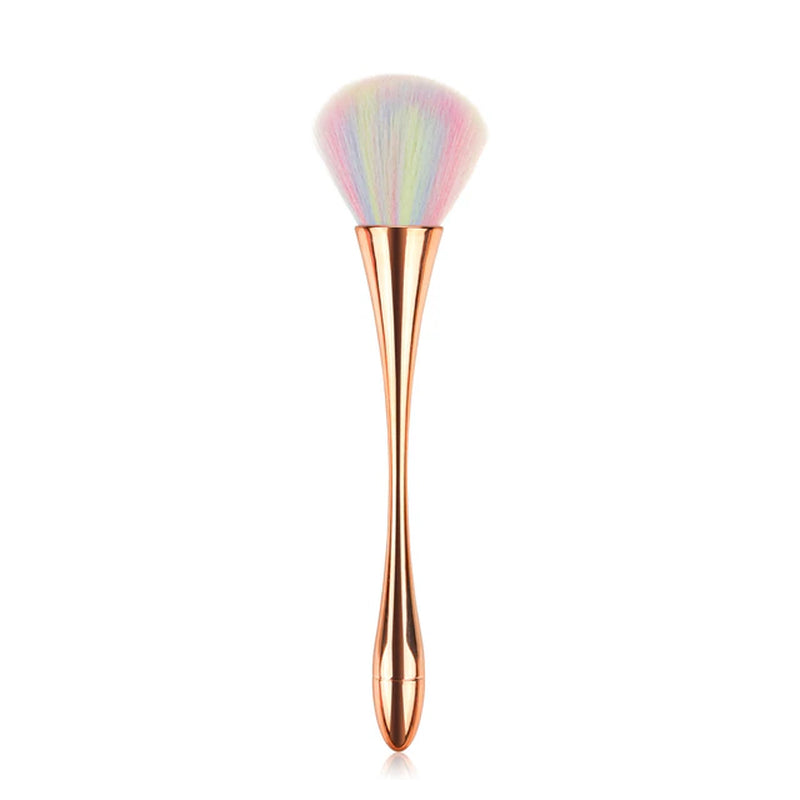 Rose Gold Powder Blush Brush Professional Make up Brush Large Cosmetic Face Cont Cosmetic Face Cont Brocha Colorete Make up Tool