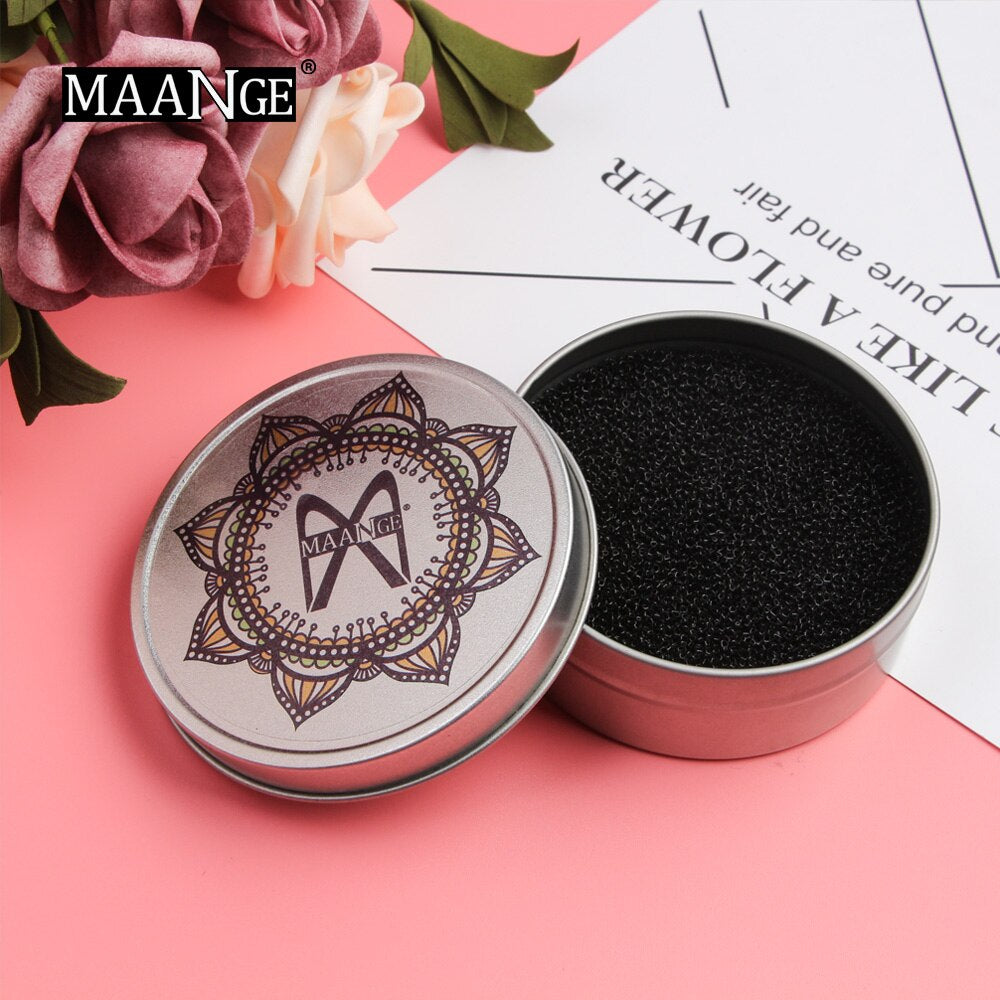 Makeup Brush Cleaner Sponge Remover Color off Make up Brushes Cleaning Mat Box Powder Brush Washing Cosmetic Clean Kits