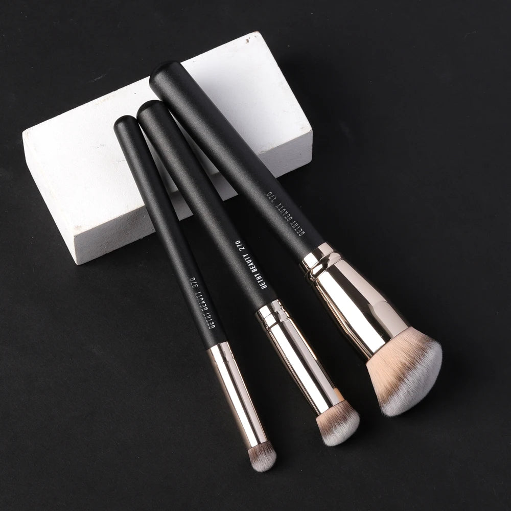 2/3 Pcs Foundation Concealer Brush Set Makeup Brush 170 270 Synthetic Hair Foundation Blending Brush Cream Contour