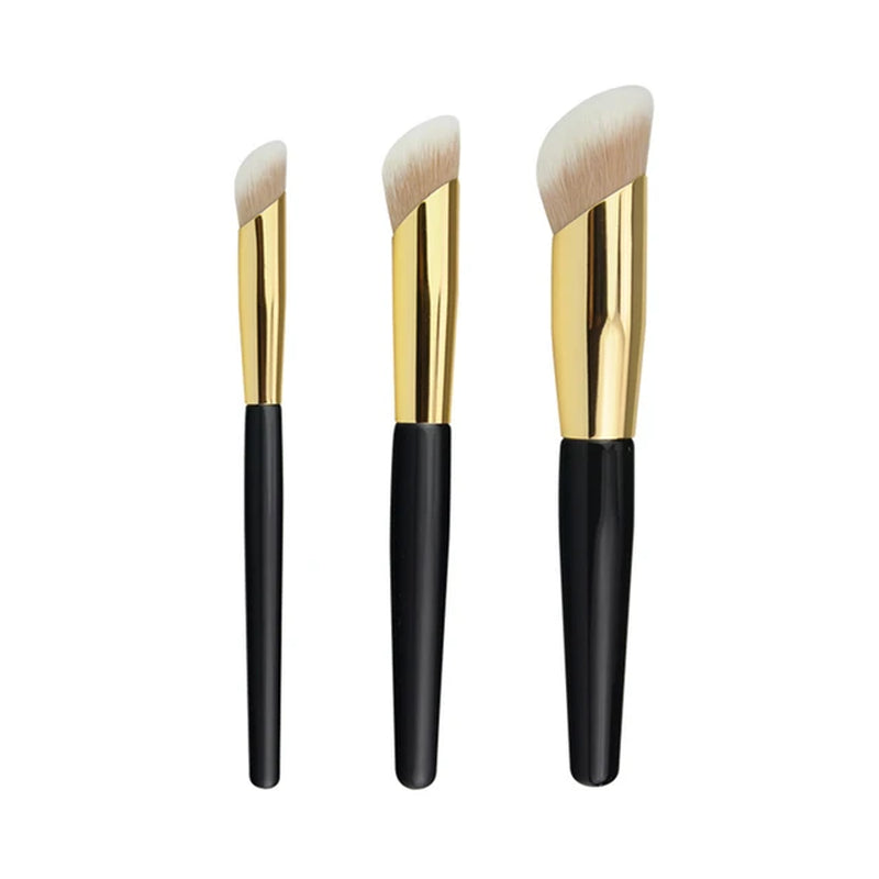 1/2Pcs Foundation Makeup Brush Oblique Head Liquid Foundation Concealer Cosmetic Blending Brushes Face Contour Beauty Tool