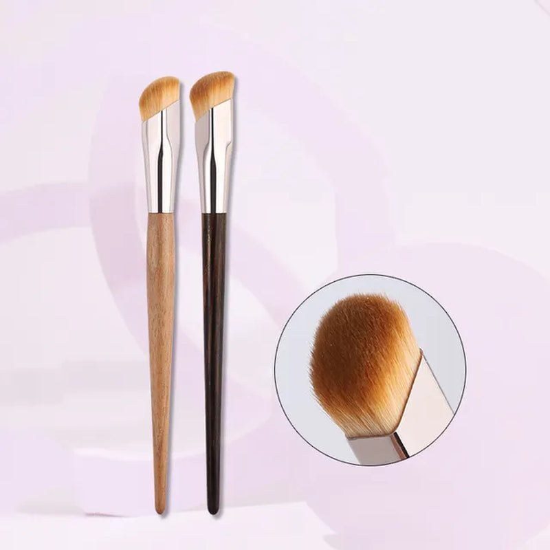 1/2Pcs Foundation Makeup Brush Oblique Head Liquid Foundation Concealer Cosmetic Blending Brushes Face Contour Beauty Tool