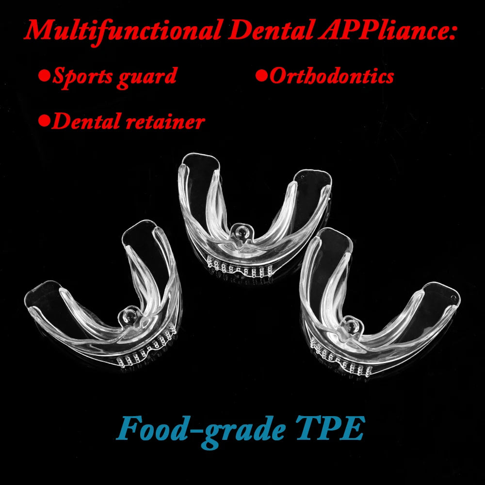 Orthodontic Braces Appliance Dental Braces Silicone Alignment Trainer Teeth Retainer Bruxism Mouth Guard Teeth Straightener