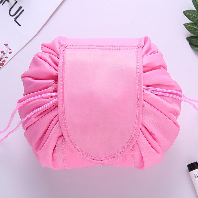 PLEEGA Women Drawstring Travel Cosmetic Bag Makeup Bag Organizer Make Cosmetic Bag Case Storage Pouch Toiletry Beauty Kit Box