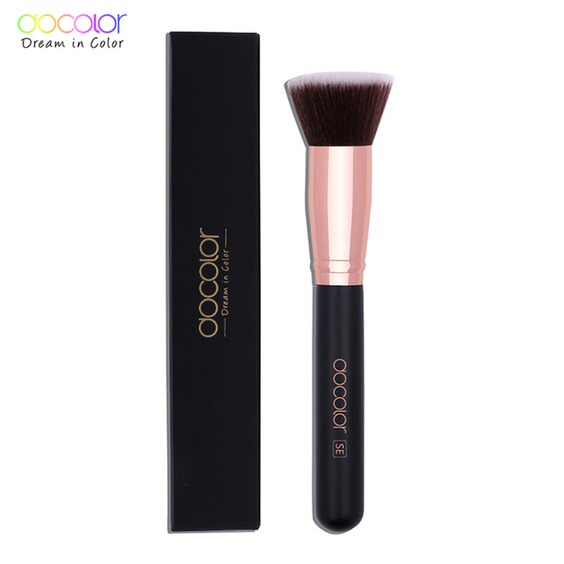 Foundation Brush Flat Top Buffing Brushes Fan Contour Powder Highlighter Blush Beauty Cosmetic Makeup Tools Eyeshadow