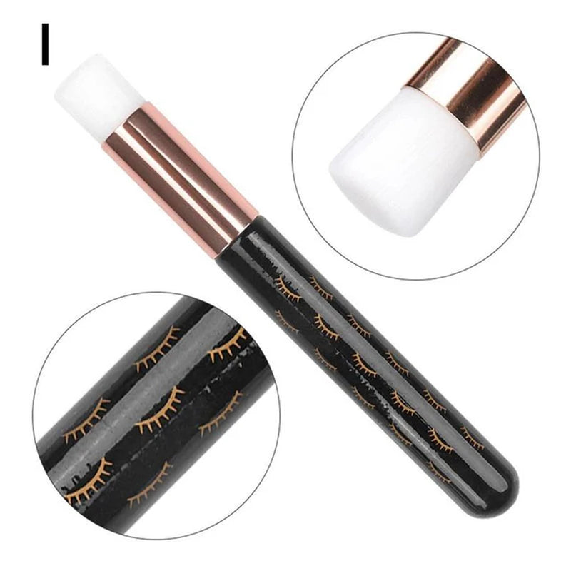 Eyelash Cleaning Brush Extensions Applicator Nose Brushes Eyelash Cleaning Washing Bottle Skin Care Makeup Tool Eyebrow Brush