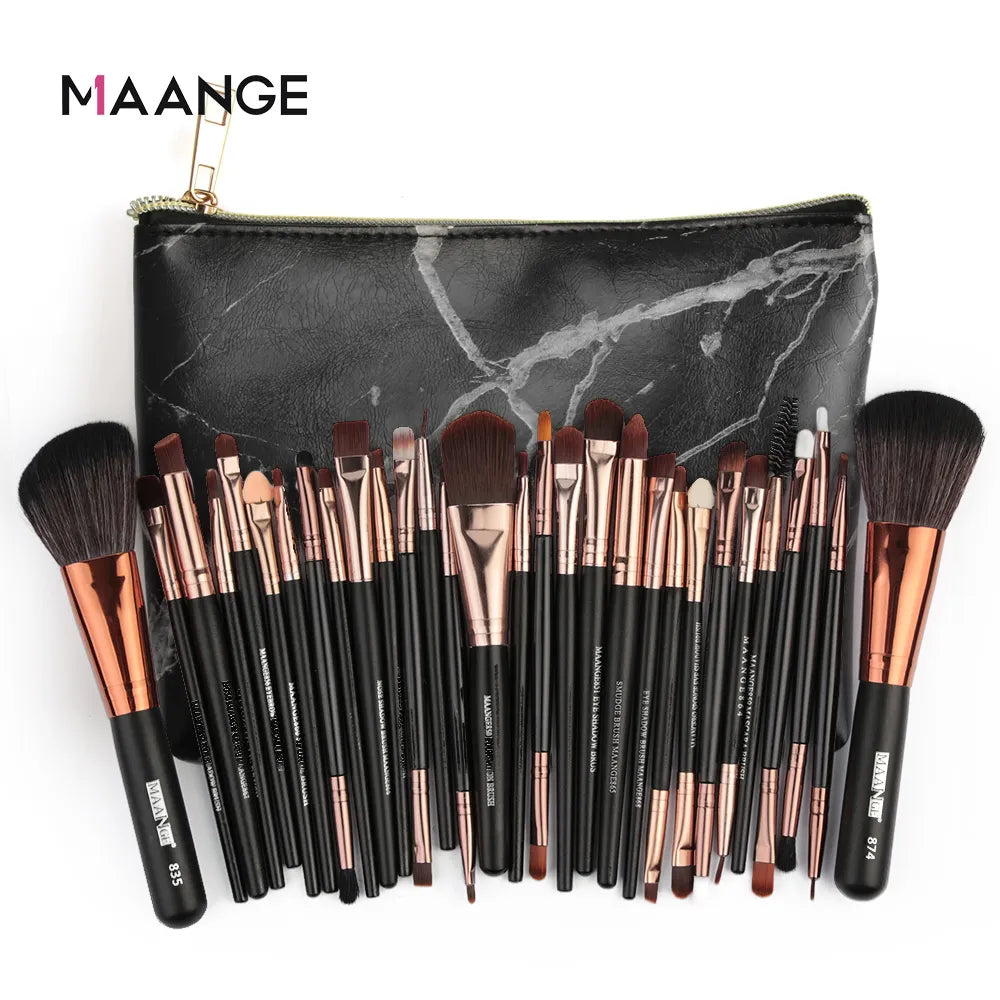 Makeup Brushes Set Professional 6-30Pcs Cosmetic Powder Eye Shadow Foundation Blush Blending Make up Brush Maquiagem Hot