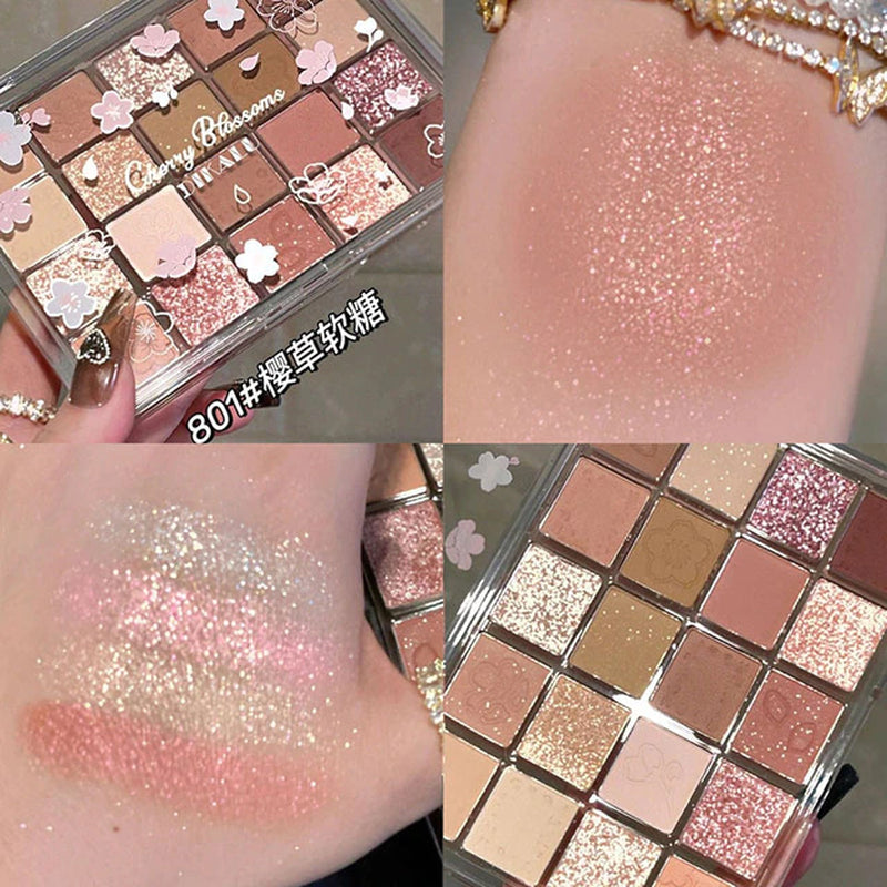 Glitter Cream Gliter for Eye Shadow Waterproof Korean Makeup Eyeshadow Palette Make-Up for Women Shiny Eyes Cosmetic Tools