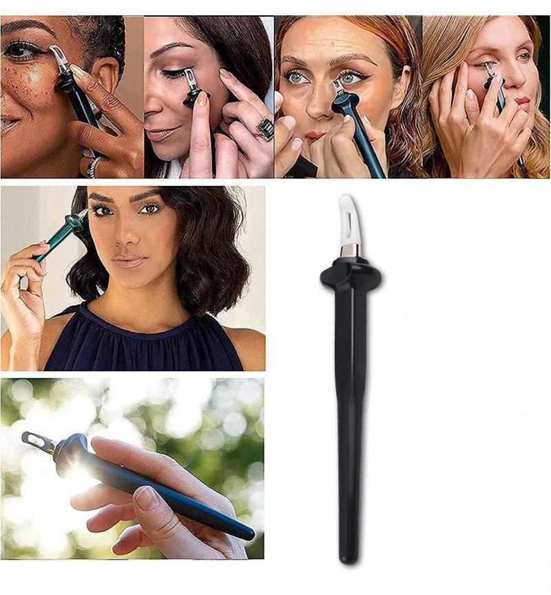 1PC Eyeliner Guide Tools Easy No-Skip Eyeliner Gel Reusable Silicone Eyeliner Brush Eyeliner for Shaky Hands Beginer Makeup