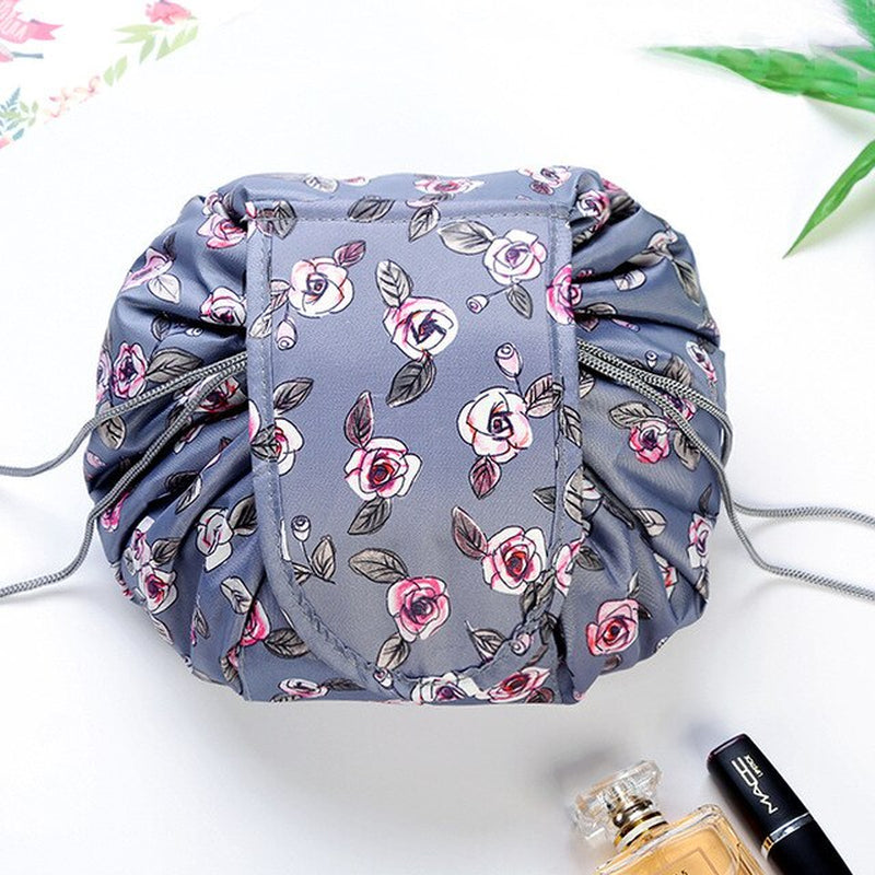 PLEEGA Women Drawstring Travel Cosmetic Bag Makeup Bag Organizer Make Cosmetic Bag Case Storage Pouch Toiletry Beauty Kit Box