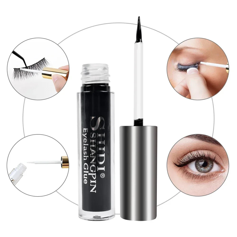 5Ml Eyelash Glue Waterproof Quick Dry Adhesive False Lash Glue Clear Black Makeup Fake Eyelashes Extension Glues Cosmetic