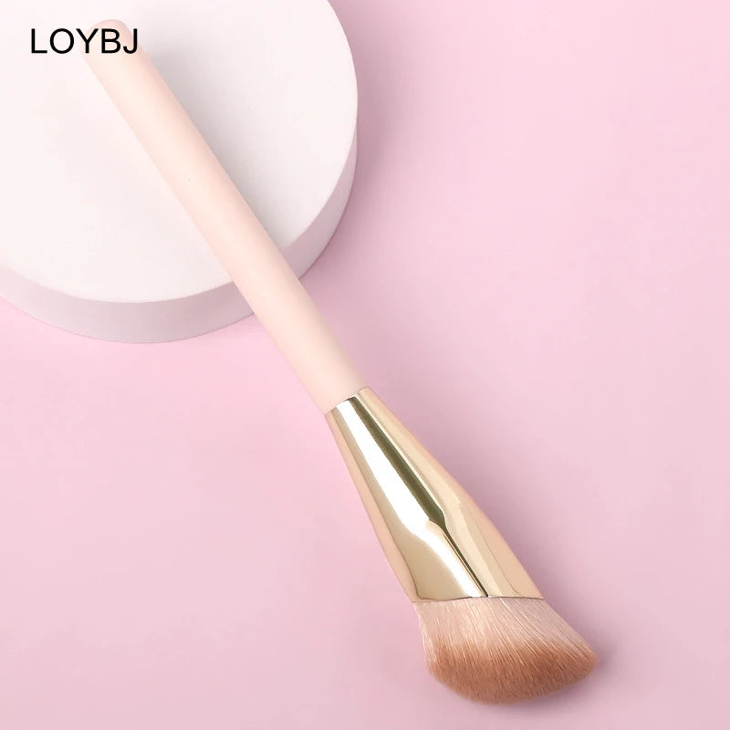 1/2Pcs Foundation Makeup Brush Oblique Head Liquid Foundation Concealer Cosmetic Blending Brushes Face Contour Beauty Tool