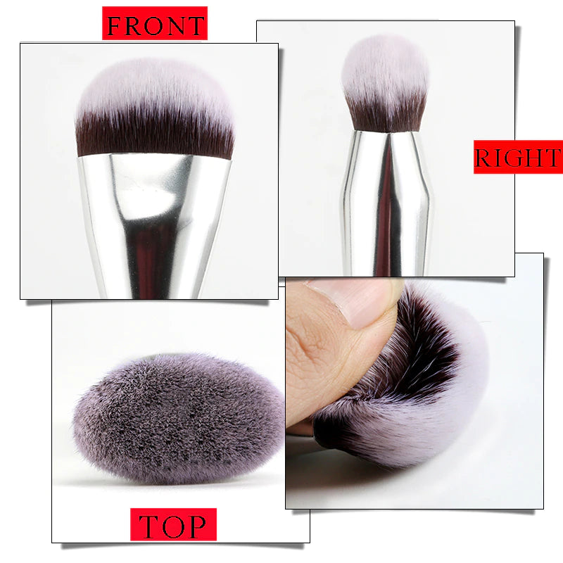 HMQ Pro Contour Kabuki Brush Best Foundation Brush Makeup Brush Fast Make up Brushes Beauty Essential Makeup Tools