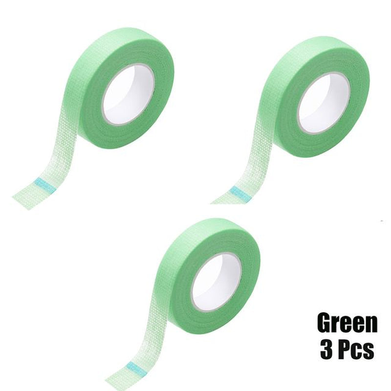 3/5Pcs/Rolls False Eyelashes Extension Tape Professional Anti-Allergy Breathable Micropore Fabric Eye Lashes Grafting Tools