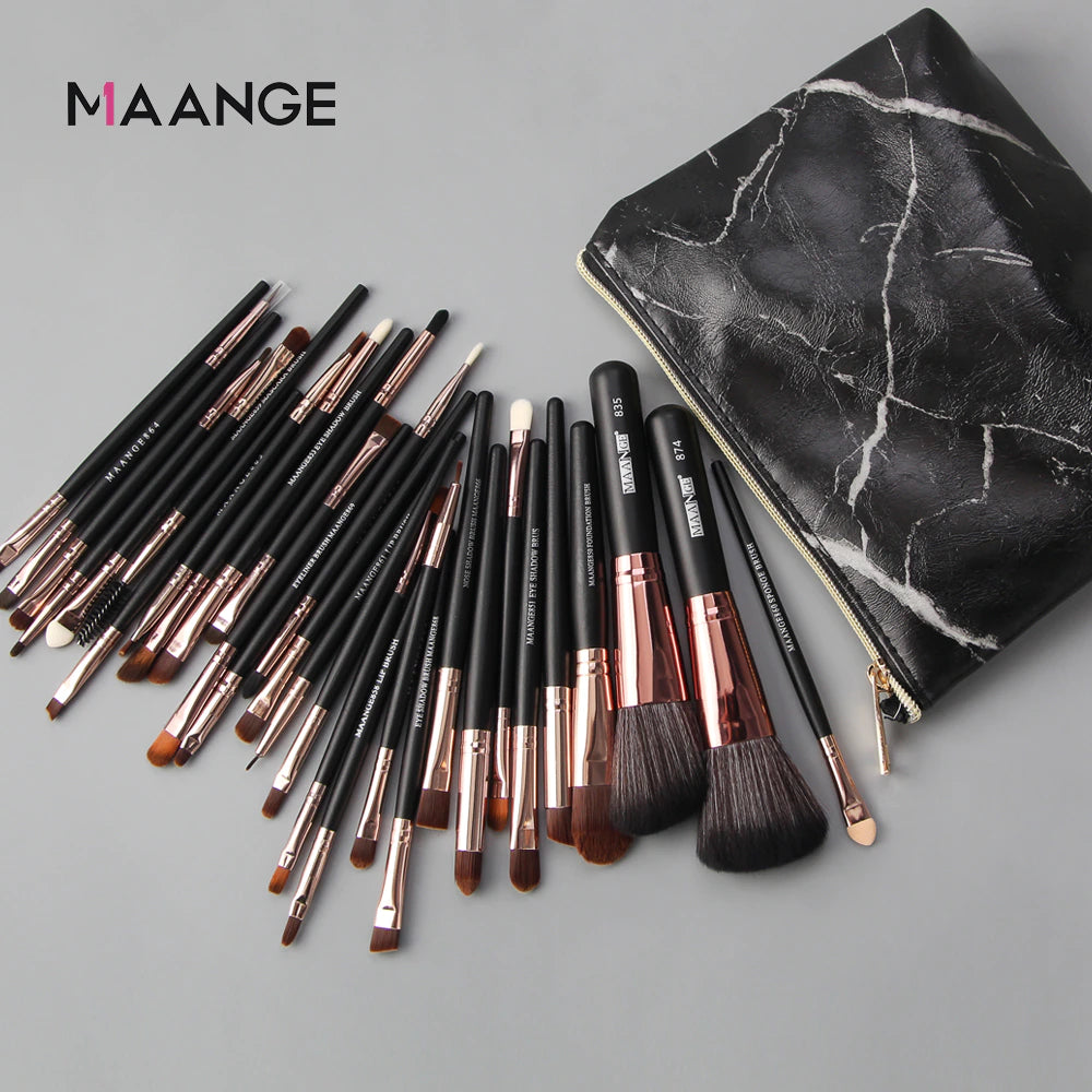 Makeup Brushes Set Professional 6-30Pcs Cosmetic Powder Eye Shadow Foundation Blush Blending Make up Brush Maquiagem Hot