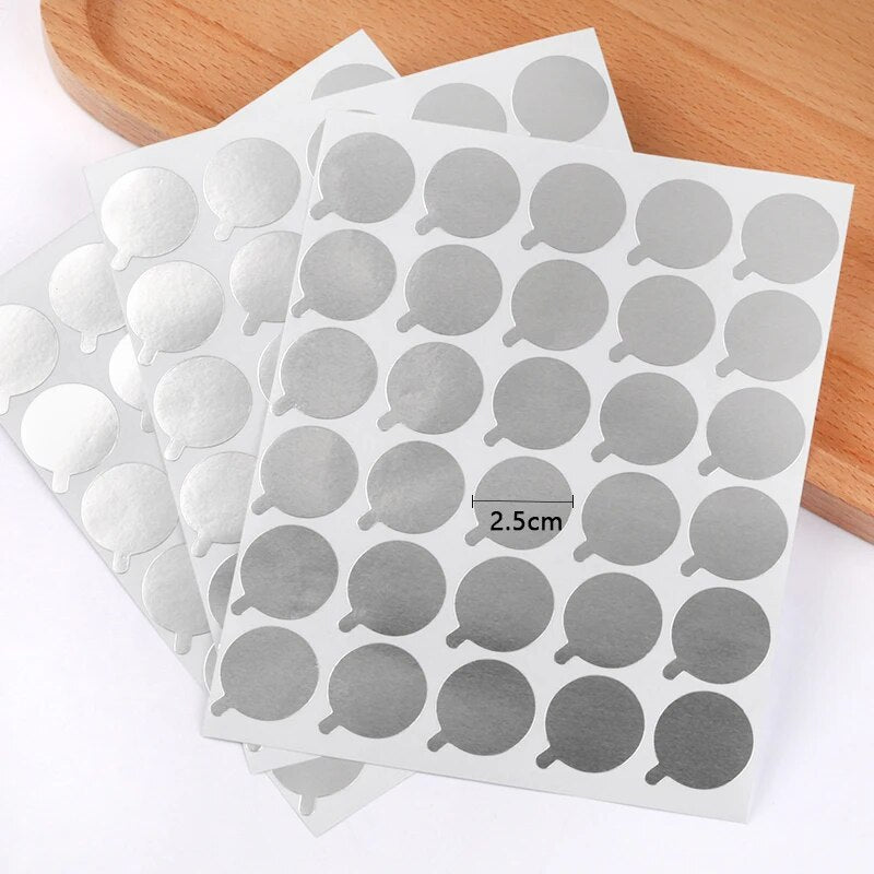 New 300Pcs Disposable Eyelash Glue Holder Pallet Eyelash Extension Glue Pads under Stand Eyelash Eye Beauty Tools Size 2.5Cm