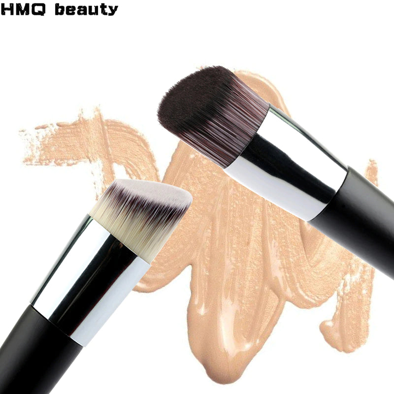 1PCS Oblique Head Foundation Brush Powder Concealer Liquid Foundation Face Makeup Brushes Tools Professional Beauty Cosmetics