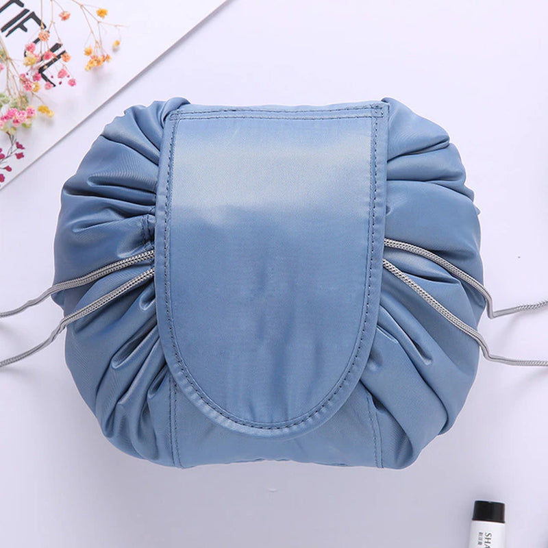 PLEEGA Women Drawstring Travel Cosmetic Bag Makeup Bag Organizer Make Cosmetic Bag Case Storage Pouch Toiletry Beauty Kit Box